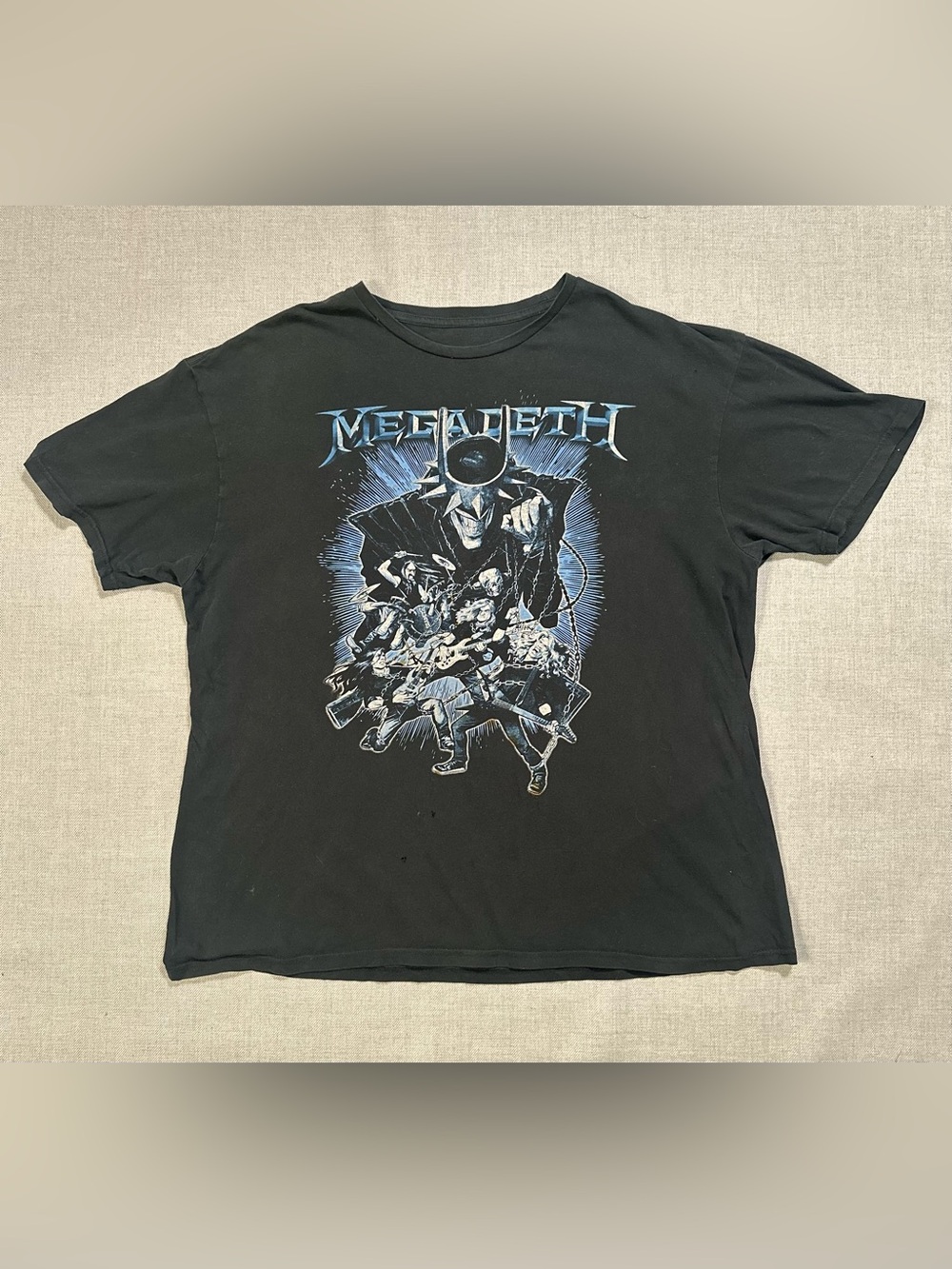 Megadeth DC Comics Dark Nights Death Metal T-Shirt | Black Graphic Tee